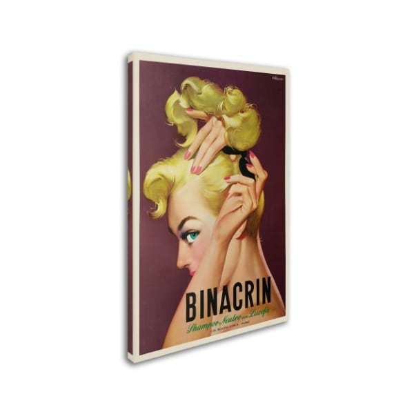 Vintage Apple Collection 'Glamour Shampoo' Canvas Art,22x32